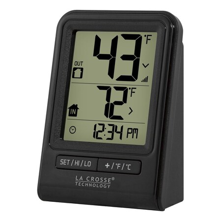 La Crosse Technology THERMOMETER BLCK 0.4LB 308-1409BT-CBP